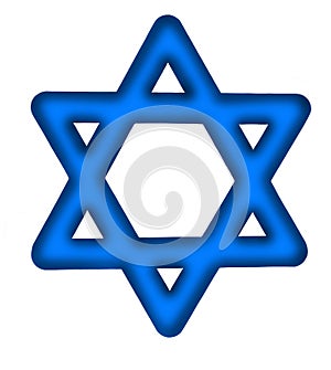 Magen David - Start of David in Blue