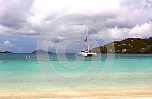 Magen`s Bay on St. Thomas