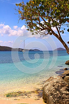 Magen`s Bay on St. Thomas