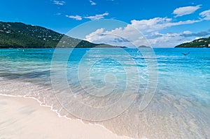 Magens Bay Beach on St Thomas USVI