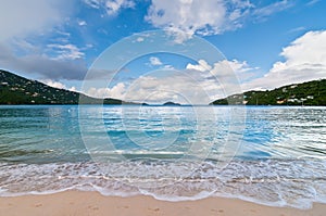 Magens Bay Beach on St Thomas USVI