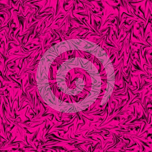 Magenta and black liquid texture for abstract background