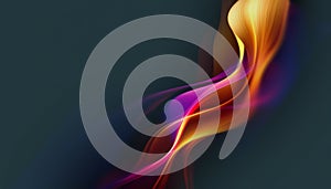 Magenta Color Flame Background