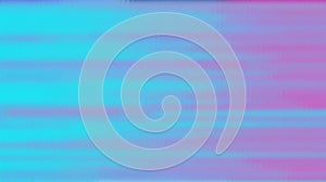 Magenta and Cyan Digital Glitch Effect Corrupted Data