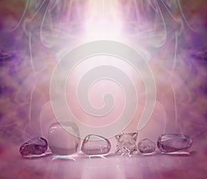 Magenta Healing Crystals