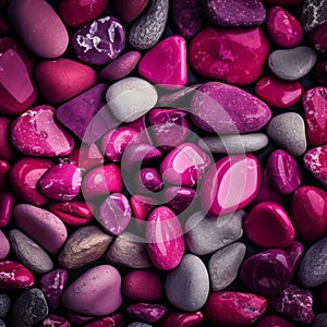 Magenta Stone Pattern: Creative Commons Attribution By Caras Ionut