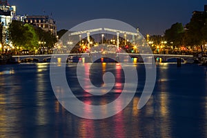 Magere Brug, Skinny bridge, Amsterdam, Netherlands