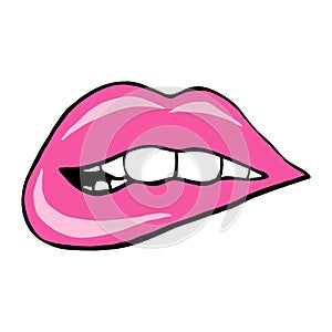 Magic abstract stylized colored flame on a black background