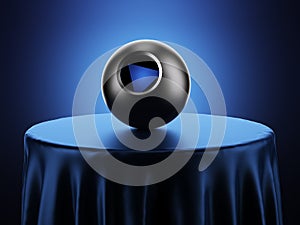 Magic 8 Ball on table