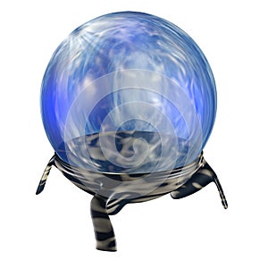 Magic blue orb photo