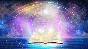 Magic book, Book of life, Akashic records, love spell, fairytale, wish come true