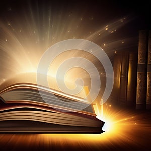 Magic book, magic light