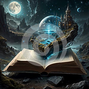 The magic of a book that opens up many worlds. Number 2