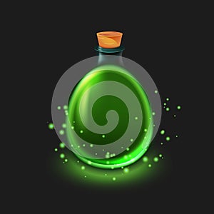 Magic bottle of potion
