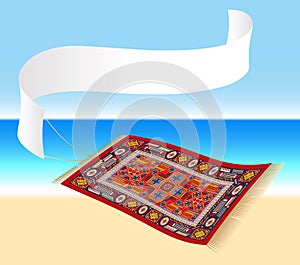 Magic Carpet with Banner