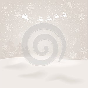 Magic christmas background