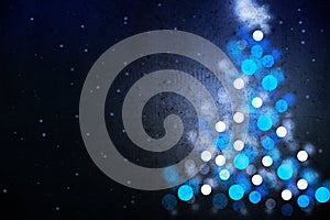 Magic Christmas night background