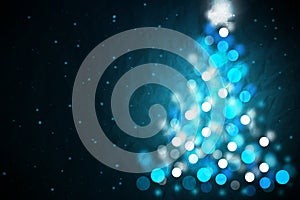 Magic Christmas night background