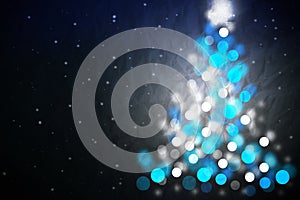 Magic Christmas night background