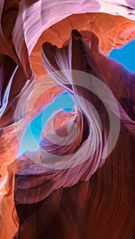 The magic colors Antelope Canyon in Arizona
