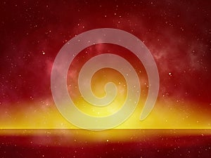 Magic colours sky background. Illustration design