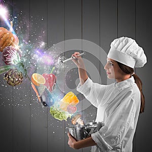 Magic in cooking