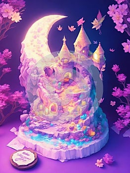 magic dreamland homelike feeling background