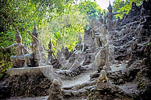 Magic garden in Koh Samui