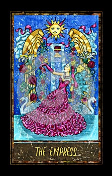 Empress. Major Arcana tarot card