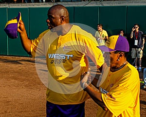 Magic Johnson and Smokey Robinson.