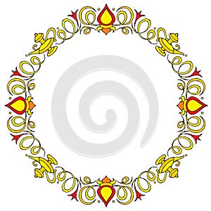 Magic lantern border design