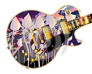 Magic Mushroom Guitar