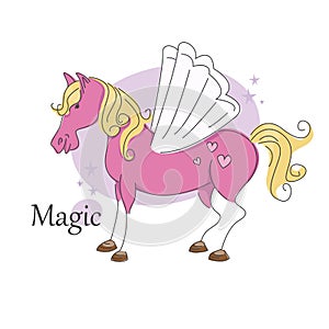 Magic pegasus.