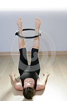 Magic pilates ring woman aerobics sport gym