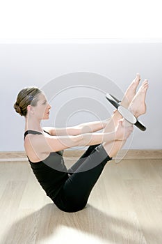 Magic pilates ring woman aerobics sport gym