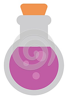 Magic pink potion, icon