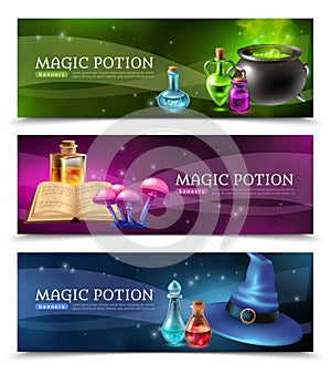 Magic Potion Banners
