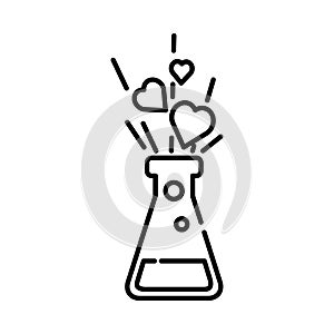 Magic potion icon , vector illustration