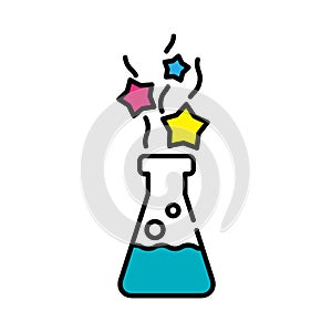 Magic potion icon , vector illustration