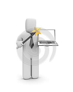 Magic on sales of computers