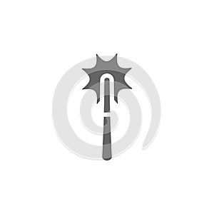 Magic stick, wand, wizard icon. Element of materia flat tools icon