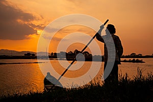 A magic sunset in Guayaquil