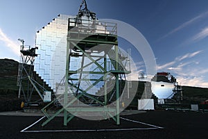 MAGIC telescopes photo