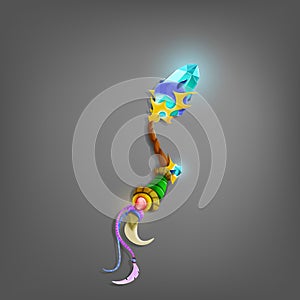 Magic wand for games.