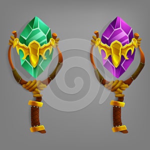 Magic wand for games.