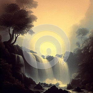 Magic of the Waterfalls photo