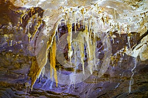 Magic Xueyu stalactites Cave Fengdu, Chongqing, China