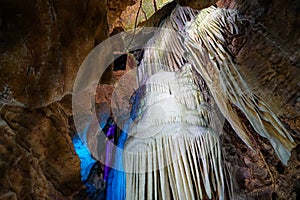 Magic Xueyu stalactites Cave Fengdu, Chongqing, China