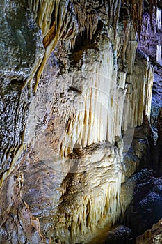 Magic Xueyu stalactites Cave Fengdu, Chongqing, China