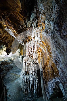 Magic Xueyu stalactites Cave Fengdu, Chongqing, China